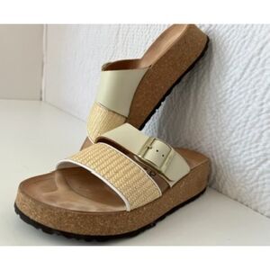 Papillio by Birkenstock Almina platform sandals. Size 39.
